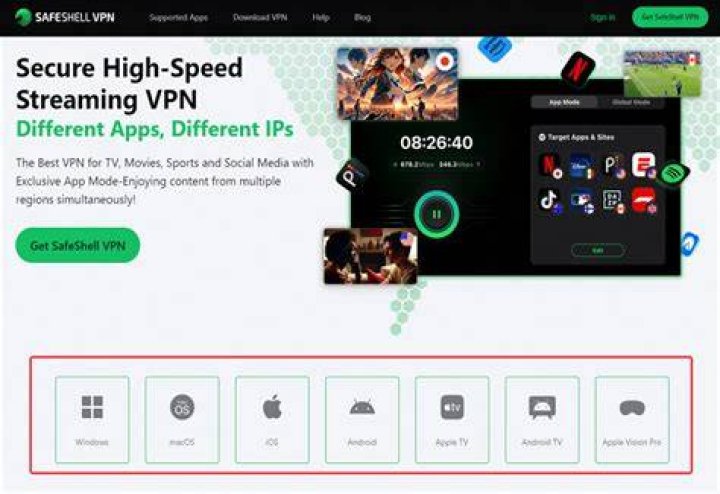 Different streaming content categories