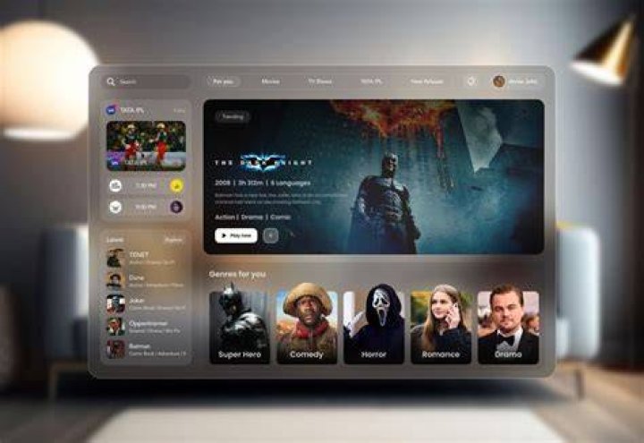 Streaming platform interface