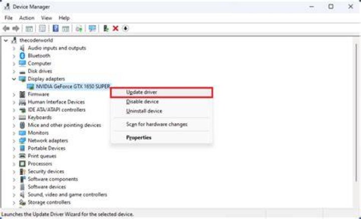 Updating graphics drivers